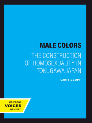 cover image of Male Colors